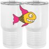 20 oz. Tall Stainless Steel Vacuum Insulated Tumbler White Thumbnail