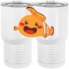 20 oz. Tall Stainless Steel Vacuum Insulated Tumbler White Thumbnail