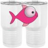 20 oz. Tall Stainless Steel Vacuum Insulated Tumbler White Thumbnail