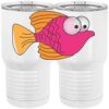 20 oz. Tall Stainless Steel Vacuum Insulated Tumbler White Thumbnail