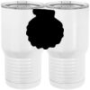 20 oz. Tall Stainless Steel Vacuum Insulated Tumbler White Thumbnail