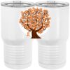 20 oz. Tall Stainless Steel Vacuum Insulated Tumbler White Thumbnail