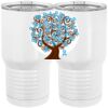 20 oz. Tall Stainless Steel Vacuum Insulated Tumbler White Thumbnail