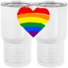 20 oz. Tall Stainless Steel Vacuum Insulated Tumbler White Thumbnail