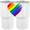 20 oz. Tall Stainless Steel Vacuum Insulated Tumbler White Thumbnail
