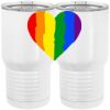 20 oz. Tall Stainless Steel Vacuum Insulated Tumbler White Thumbnail