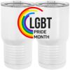 20 oz. Tall Stainless Steel Vacuum Insulated Tumbler White Thumbnail