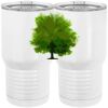 20 oz. Tall Stainless Steel Vacuum Insulated Tumbler White Thumbnail