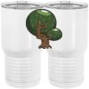 20 oz. Tall Stainless Steel Vacuum Insulated Tumbler White Thumbnail