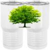 20 oz. Tall Stainless Steel Vacuum Insulated Tumbler White Thumbnail