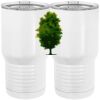 20 oz. Tall Stainless Steel Vacuum Insulated Tumbler White Thumbnail