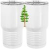 20 oz. Tall Stainless Steel Vacuum Insulated Tumbler White Thumbnail
