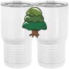 20 oz. Tall Stainless Steel Vacuum Insulated Tumbler White Thumbnail