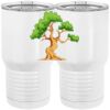 20 oz. Tall Stainless Steel Vacuum Insulated Tumbler White Thumbnail