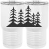 20 oz. Tall Stainless Steel Vacuum Insulated Tumbler White Thumbnail