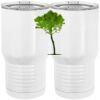 20 oz. Tall Stainless Steel Vacuum Insulated Tumbler White Thumbnail