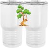 20 oz. Tall Stainless Steel Vacuum Insulated Tumbler White Thumbnail