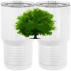 20 oz. Tall Stainless Steel Vacuum Insulated Tumbler White Thumbnail