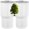 20 oz. Tall Stainless Steel Vacuum Insulated Tumbler White Thumbnail