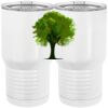 20 oz. Tall Stainless Steel Vacuum Insulated Tumbler White Thumbnail