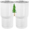 20 oz. Tall Stainless Steel Vacuum Insulated Tumbler White Thumbnail