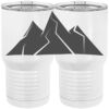20 oz. Tall Stainless Steel Vacuum Insulated Tumbler White Thumbnail