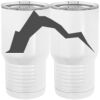 20 oz. Tall Stainless Steel Vacuum Insulated Tumbler White Thumbnail