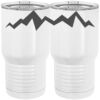 20 oz. Tall Stainless Steel Vacuum Insulated Tumbler White Thumbnail