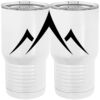 20 oz. Tall Stainless Steel Vacuum Insulated Tumbler White Thumbnail