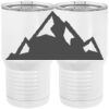 20 oz. Tall Stainless Steel Vacuum Insulated Tumbler White Thumbnail