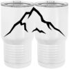 20 oz. Tall Stainless Steel Vacuum Insulated Tumbler White Thumbnail