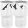 20 oz. Tall Stainless Steel Vacuum Insulated Tumbler White Thumbnail