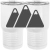 20 oz. Tall Stainless Steel Vacuum Insulated Tumbler White Thumbnail