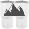 20 oz. Tall Stainless Steel Vacuum Insulated Tumbler White Thumbnail
