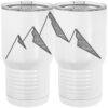 20 oz. Tall Stainless Steel Vacuum Insulated Tumbler White Thumbnail