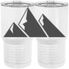 20 oz. Tall Stainless Steel Vacuum Insulated Tumbler White Thumbnail
