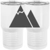20 oz. Tall Stainless Steel Vacuum Insulated Tumbler White Thumbnail