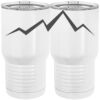 20 oz. Tall Stainless Steel Vacuum Insulated Tumbler White Thumbnail