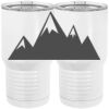 20 oz. Tall Stainless Steel Vacuum Insulated Tumbler White Thumbnail