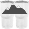 20 oz. Tall Stainless Steel Vacuum Insulated Tumbler White Thumbnail