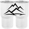 20 oz. Tall Stainless Steel Vacuum Insulated Tumbler White Thumbnail