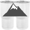 20 oz. Tall Stainless Steel Vacuum Insulated Tumbler White Thumbnail