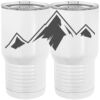 20 oz. Tall Stainless Steel Vacuum Insulated Tumbler White Thumbnail