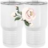 20 oz. Tall Stainless Steel Vacuum Insulated Tumbler White Thumbnail