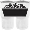 20 oz. Tall Stainless Steel Vacuum Insulated Tumbler White Thumbnail