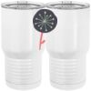 20 oz. Tall Stainless Steel Vacuum Insulated Tumbler White Thumbnail