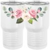 20 oz. Tall Stainless Steel Vacuum Insulated Tumbler White Thumbnail
