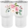 20 oz. Tall Stainless Steel Vacuum Insulated Tumbler White Thumbnail