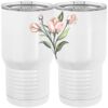 20 oz. Tall Stainless Steel Vacuum Insulated Tumbler White Thumbnail