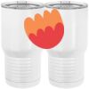 20 oz. Tall Stainless Steel Vacuum Insulated Tumbler White Thumbnail